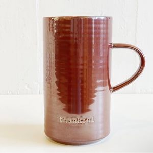 Tag Thankfull Tall Mug NEW